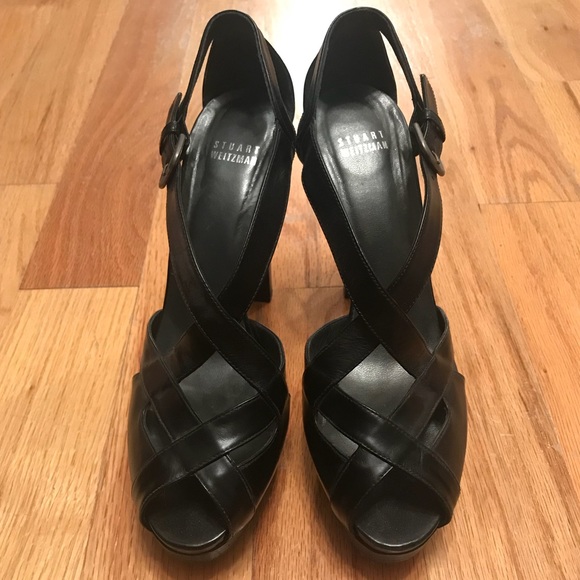 Stuart Weitzman Shoes - STUART WEITZMAN Leather Sandals Sz 9